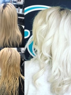 View Women's Hair, Silver, Hair Color - Nicole Jones, San Antonio, TX