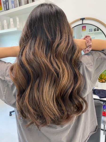 Image of  Women's Hair, Blowout, Hair Color, Balayage, Foilayage