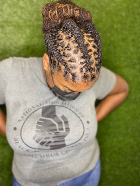 Image of  Hairstyles, Women's Hair, Locs, Natural