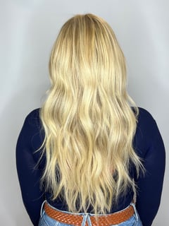 View Hair Color, Fusion, Hair Extensions, Women's Hair, Balayage, Blonde - Meri Kate O’Connor, Los Angeles, CA