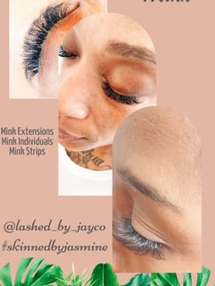 View Lashes, Lash Enhancement, Mega Volume, Hybrid, Classic, Eyelash Extensions, Lash Type - Jasmine Coleman, Oakland, CA