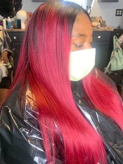 View Hairstyles, Women's Hair, Hair Extensions, Straight, Weave, 4A, Hair Texture, 4B, Hair Color - Monay Slayton, Akron, OH