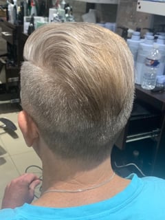 View Men's Hair, Medium Fade, Haircut - Rania Hosn, Gaithersburg, MD