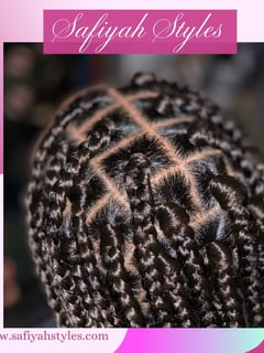 View Women's Hair, Braids (African American), Hairstyles, Protective - Tia Muhammad, Alexandria, VA