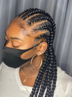 View Protective Styles (Hair), Braids (African American), Natural Hair, Hairstyle, Women's Hair - Shaterra Jones, Long Beach, CA