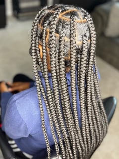 View Hairstyles, Braids (African American), 3B, Hair Texture, Women's Hair, Medium Length, Hair Length - Alayasia Morris , Clarksburg, MD