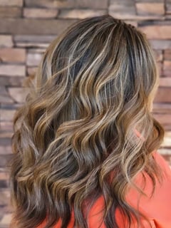 View Layered, Haircuts, Women's Hair, Beachy Waves, Hairstyles, Curly, Highlights, Hair Color, Long, Hair Length - Amber Fox, La Mesa, CA