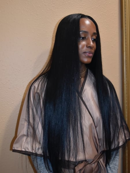 Image of  Women's Hair, Hair Extensions, Hairstyles, Straight