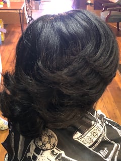 View Blowout, Hairstyles, Curly, Straight, Women's Hair, Natural - Lelia Kelly, Greenville, SC