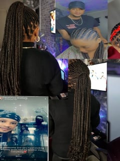 View Haircuts, Blunt, Shaved, Bangs, Bob, Curly, Layered, Hair Color, Natural, Braids (African American), Protective, Curly, Locs, Hair Extensions, Women's Hair, Hairstyles - Montessy_empireparis, Paris, OH