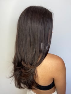 View Women's Hair, Hair Length, Long, Layered, Haircuts, Straight, Hairstyles - Mallory Martinez, Gilbert, AZ