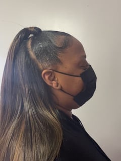 View Hairstyle, Updo, Weave, Straight, Women's Hair - Akyree Christopher, Cleveland, OH