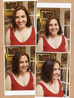 View Layered, Haircuts, Women's Hair, Bob - Karlene Rogers, Warwick, RI