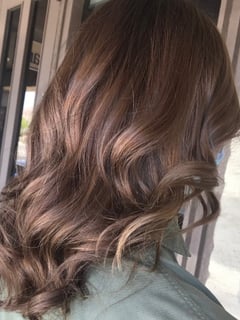 View Women's Hair, Blowout, Hair Color, Black, Blonde, Brunette, Full Color, Red, Hairstyles, Beachy Waves, Boho Chic Braid, Bridal, Curly, Hair Extensions, Natural, Straight, Updo, Vintage, Permanent Hair Straightening - Katie Manion, Phoenix, AZ