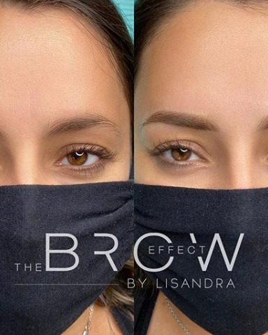 Image of  Brows, Brow Shaping, Straight, Ombré, Microblading