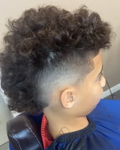 Image of  Kid's Hair, Boys, Haircut, Mohawk, Hairstyle