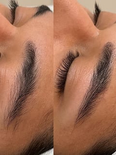 View Brows, Wax & Tweeze, Brow Technique, Brow Shaping, Straight - Destinee Garivay, 