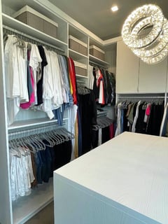 View Professional Organizer, Closet Organization, Hanging Clothes, Folded Clothes - Juliana Meidl, Rochester, MI