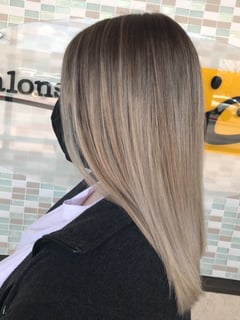 View Blowout, Highlights, Blonde, Balayage, Hair Color, Women's Hair - Kimberly Martin, Round Rock, TX