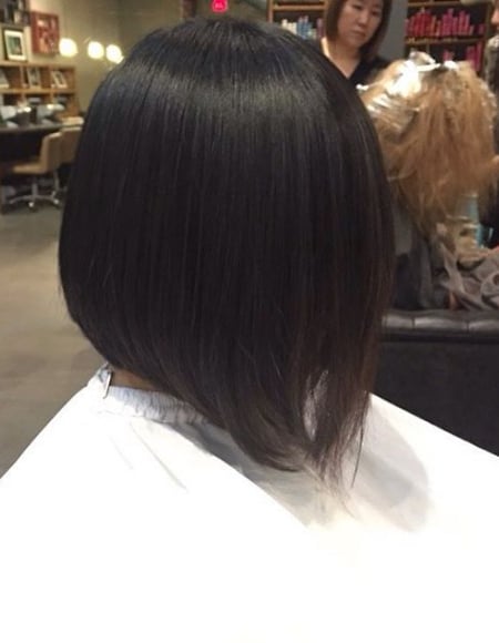 Image of  Women's Hair, Black, Hair Color, Bob, Haircuts, Shoulder Length, Straight, Hairstyles
