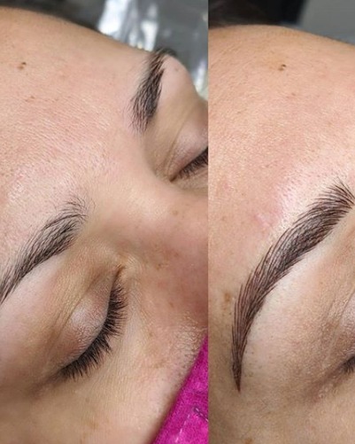 Image of  Brows, Brow Sculpting, Arched, Brow Shaping, Threading, Brow Technique, Brow Lamination