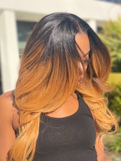 View Women's Hair, 4C, 4B, 4A, 3C, 3B, 3A, Hair Texture, Weave, Hairstyle, Hair Extensions, Haircut, Layers, Balayage, Ombré, Blonde, Hair Color - Nikki Rae, Los Angeles, CA