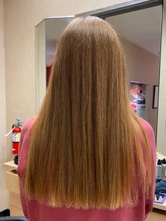 View Blunt, Haircuts, Women's Hair, Straight, Hairstyles, Long, Hair Length - Karen Jonas, Youngstown, OH