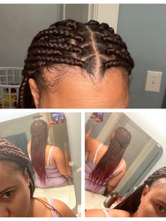 View Hairstyles, Braids (African American), Hair Extensions, Women's Hair - Darisha Wright, Oakland, CA