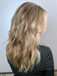 View Haircuts, Bob, Blonde, Balayage, Blowout, Long, Hairstyles, Boho Chic Braid, Beachy Waves, Curly, Straight, Women's Hair, Hair Color, Highlights, Layered, Hair Length, Blunt, Shoulder Length, Foilayage, Natural, Vintage - Heather Womack, Port Huron, MI