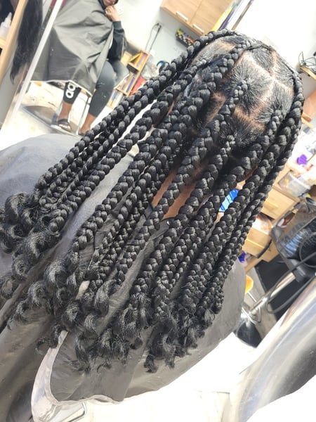 Image of  Hair Texture, 4C, Braids (African American), Curly, Women's Hair, Hairstyles
