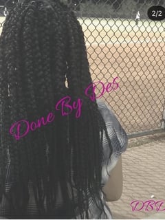 View Hair Length, Hair Extensions, Women's Hair, Braids (African American), Long Hair (Mid Back Length) - Des, Ontario, CA