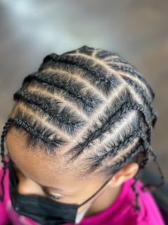 View Kid's Hair, Girls, Haircut, Braiding (African American), Hairstyle - Alijah Francois, Dacula, GA