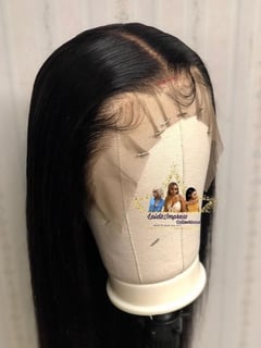 View Wig (Hair), Hairstyle, Straight, Hair Length, Long Hair (Mid Back Length), Hair Color, Black, Women's Hair - Nelly Nk, Plainfield, NJ