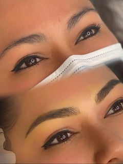 View Arched, Ombré, Nano-Stroke, Brow Shaping, Brows, Steep Arch, S-Shaped, Rounded, Straight, Microblading - Marybi Cortes, Las Vegas, NV