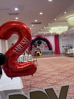 View Balloon Decor, Arrangement Type, Helium Bouquet, Balloon Wall, Balloon Composition, Balloon Garland, Balloon Arch, Event Type, Birthday, Baby Shower, Wedding, Graduation, Holiday, Valentine's Day, Corporate Event, Accents, Flowers, Characters, Lighted Signs, Balloon Column, School Pride, Banner - Yuliya Altynnikova, Sayreville, NJ