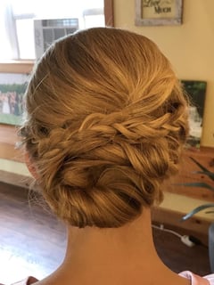 View Curly, Updo, Bridal, Hairstyles, Women's Hair - Cheri, Wilmington, MA