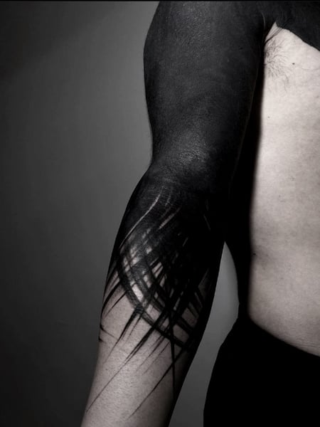 Image of  Tattoos, Tattoo Style, Abstract, Blackwork 