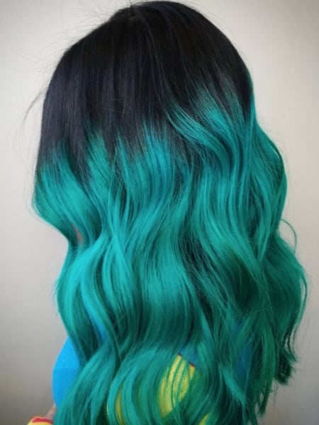 Image of  Women's Hair, Fashion Color, Hair Color, Long, Hair Length, Beachy Waves, Hairstyles