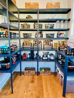 View Kitchen Shelves, Professional Organizer, Kitchen Organization, Food Pantry, Spice Cabinet, Baking Supplies - Kristin + Co Organizing, Wilmington, NC