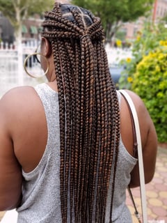 View Hairstyle, Natural Hair, Braids (African American), Protective Styles (Hair), Hair Extensions - Kellyann, New York, NY