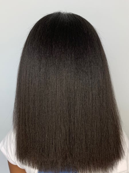 Image of  Women's Hair, Blowout, Straight, Hairstyles
