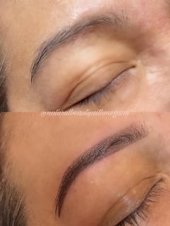 View Brows, Arched, Brow Shaping, Straight, Rounded, Threading, Brow Technique - Megan Ramos, 