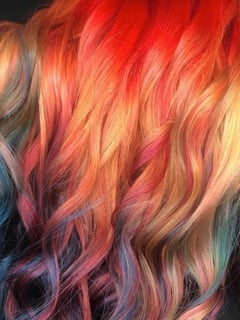 View Hair Length, Long Hair (Mid Back Length), Hair Color, Fashion Hair Color, Women's Hair - Sarah , Minneapolis, MN