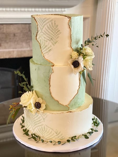 Image of  Cakes, Occasion, Wedding Cake, Icing Type, Buttercream