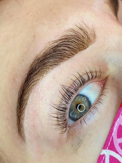View Wax & Tweeze, Brows, Rounded, Brow Shaping, Brow Technique, Brow Tinting - Haley Clark, Phoenix, AZ