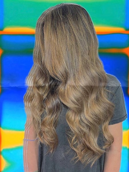 Image of  Women's Hair, Balayage, Hair Color, Foilayage, Blonde