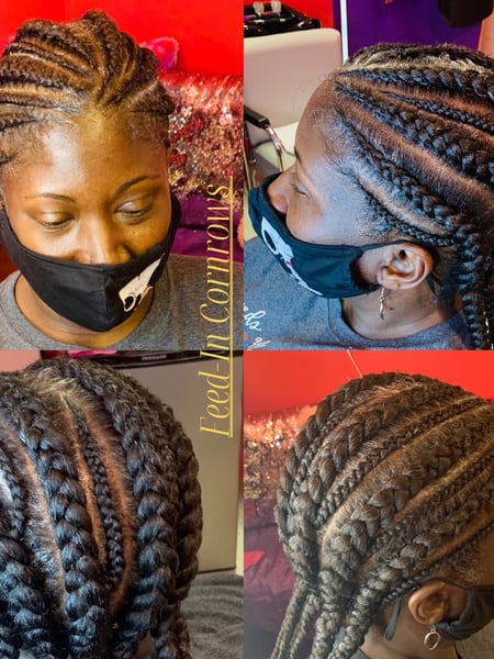 Image of  Women's Hair, Braids (African American), Hairstyles, Updo, Weave, Straight, Protective, Natural, Hair Extensions, Locs, Boho Chic Braid, Curly, Hair Restoration, Silk Press, Permanent Hair Straightening, 2A, Hair Texture, 3A, 4A, 4C