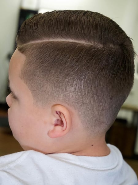 Image of  Boys, Haircut, Kid's Hair, Low Fade, Haircut, Men's Hair