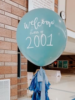 View Balloon Decor, School Pride, Graduation, Event Type, Helium Bouquet, Arrangement Type - Alexis Casperson, Cedar City, UT