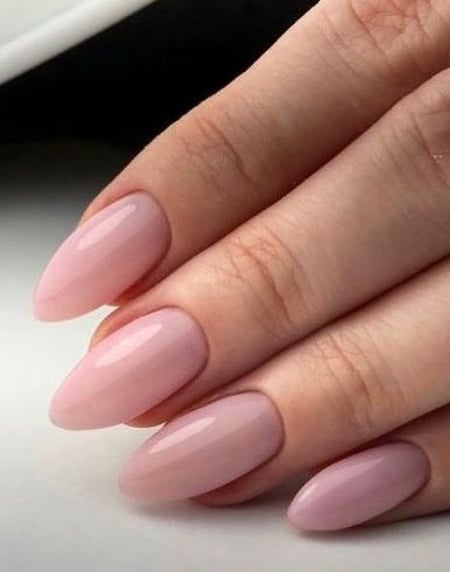Image of  Nails, Nail Color, Pink, Gel, Nail Finish, Nail Shape, Arrowhead